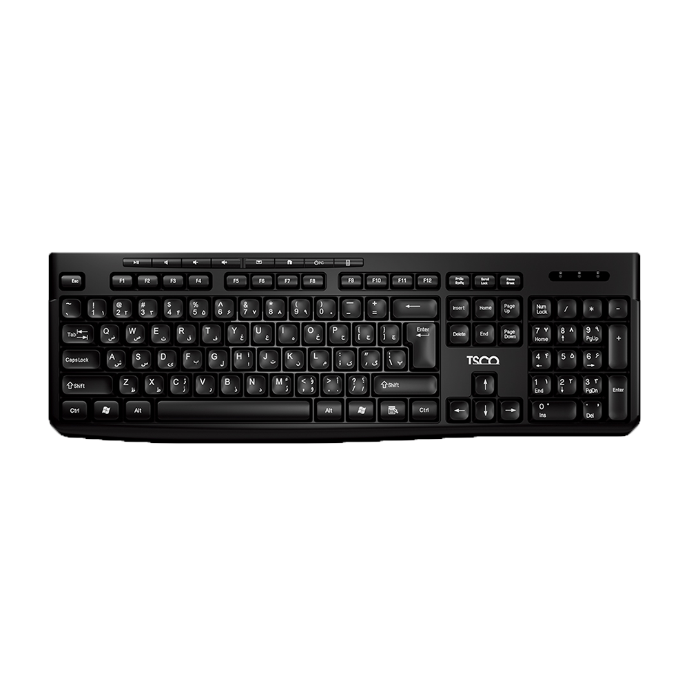 کیبورد بی سیم تسکو مدل TK 7007w
