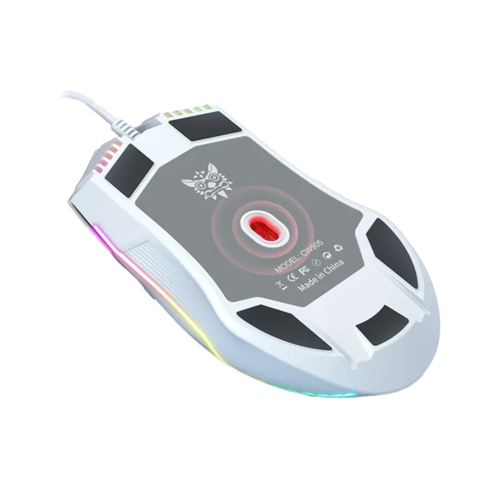موس با سیم اونیکوما مدل CW905 White - تصویر 4
