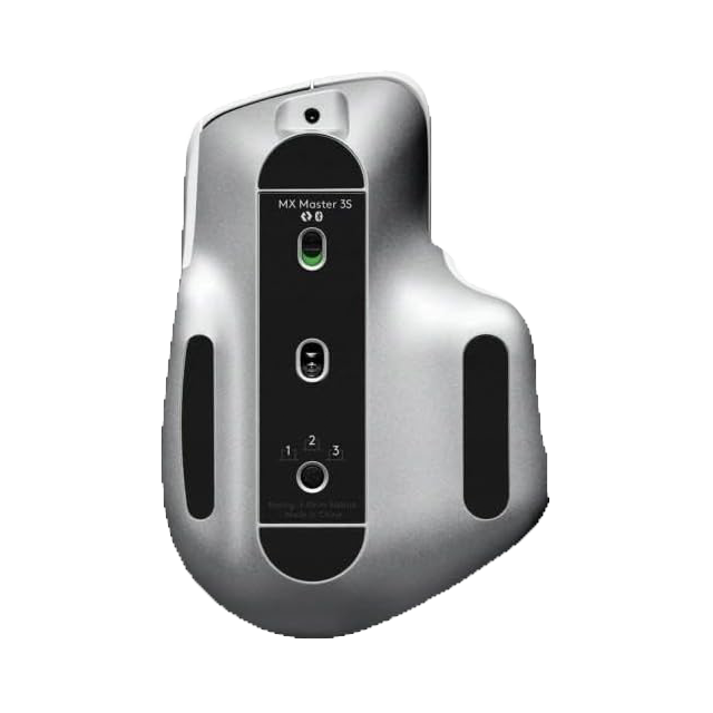 موس بی سیم لاجیتک مدل MX Master 3s Silent Pal Grey - تصویر 3
