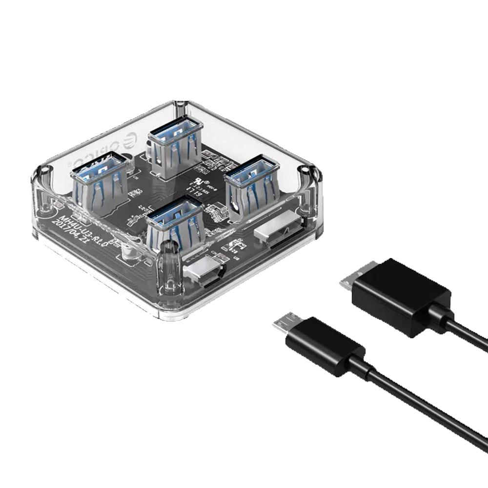 هاب چهار پورت USB 3.0 اوریکو مدل MH4U-U3
