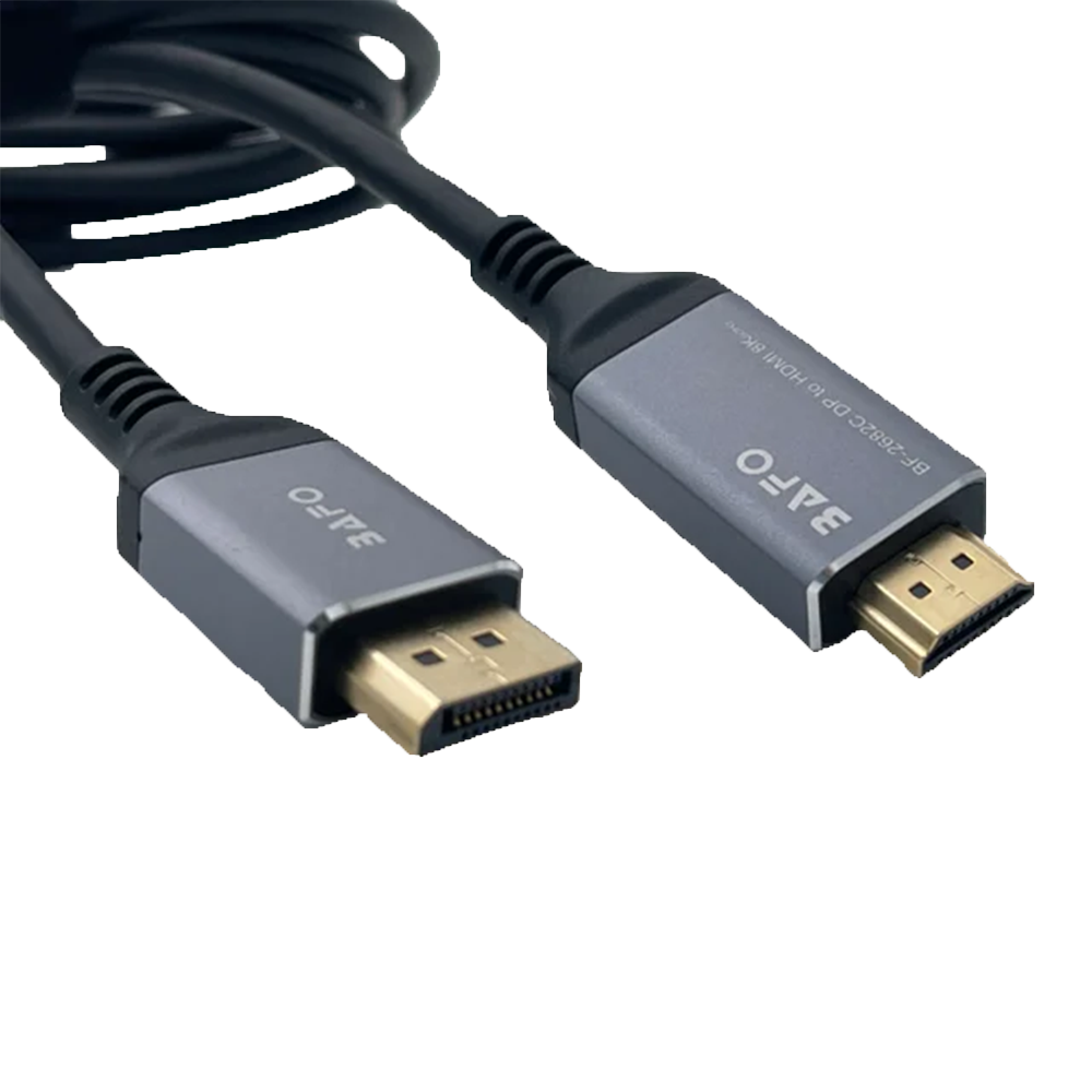 کابل تبدیل DisplayPort به HDMI با رزولوشن 8K بافو مدل BF-2682C طول 2 متر - تصویر 5