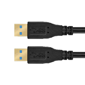 کابل لینک USB 3.0 گلد دو سرنری بافو طول 1.5 متر