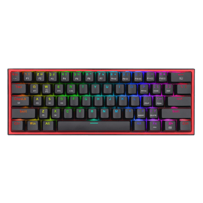 کیبورد با سیم ردراگون مدل Fizz K617 Black