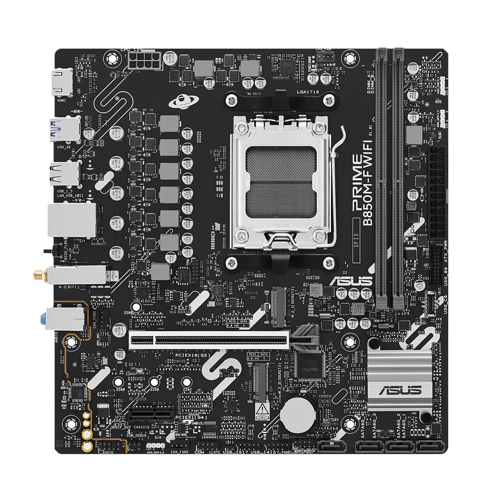 مادربرد ایسوس مدل Prime B850M-F DDR5 WIFI - تصویر 6