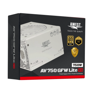 پاور ماژولار اوست مدل AV750 750W GFB LITE V3 White