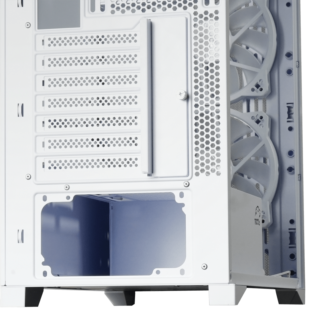 کیس گیمینگ تسکو مدل GC4508 Thunderwave White - تصویر 2