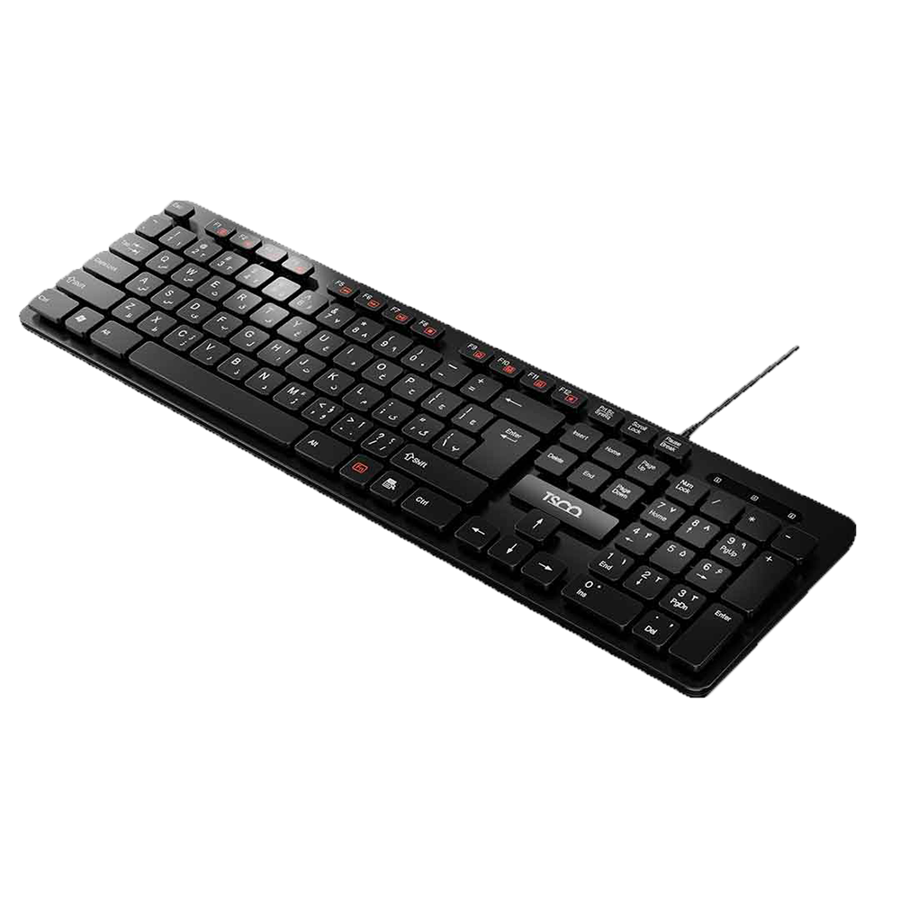 کیبورد با سیم تسکو مدل TK 8045 - تصویر 2