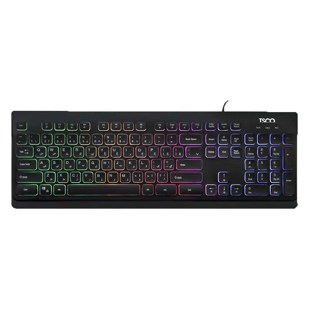 کیبورد با سیم تسکو مدل TK 8031