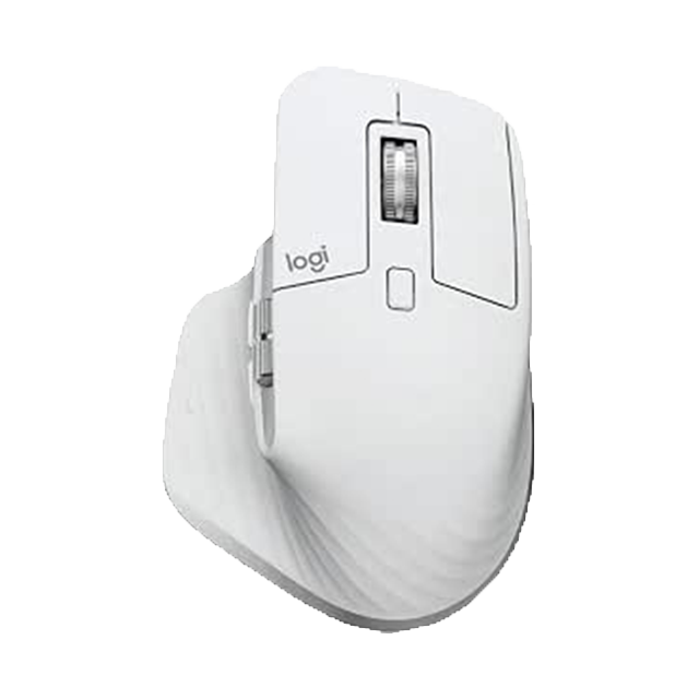 موس بی سیم لاجیتک مدل MX Master 3s Silent Pal Grey