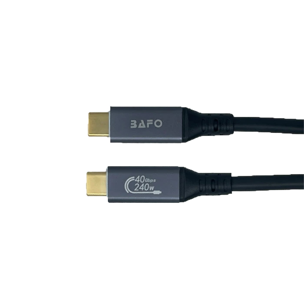 کابل تبدیل USB-C 4.0 بافو مدل BF-H483 طول 1.5 متر