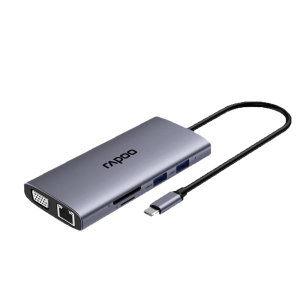 هاب 10 پورت USB-C رپو مدل XD101