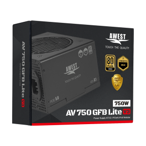 پاور ماژولار اوست مدل AV750 750W GFB LITE V3 Black