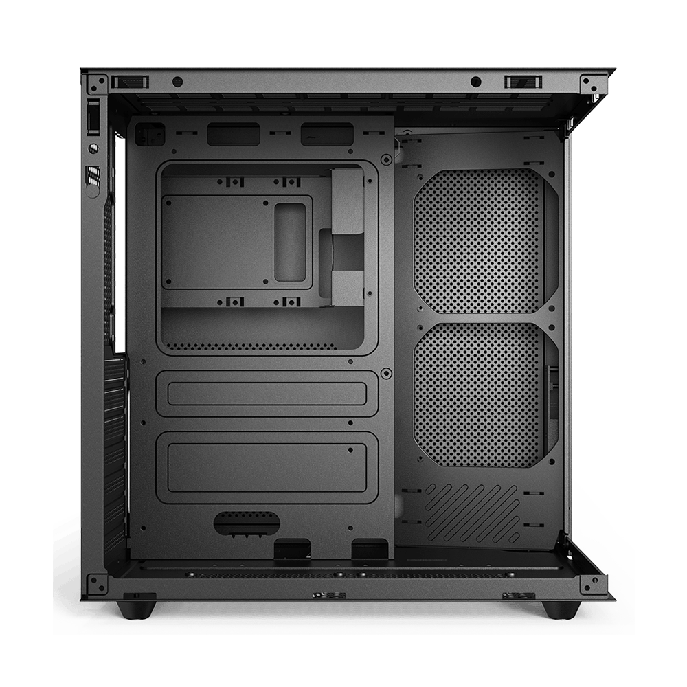 کیس گیمینگ اوست مدل AQ15 Black - تصویر 6