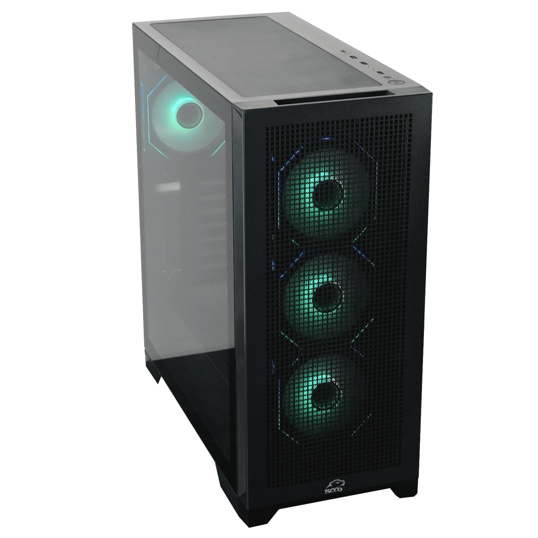 کیس گیمینگ تسکو مدل GC4510 Dragon’s Breath Black - تصویر 16