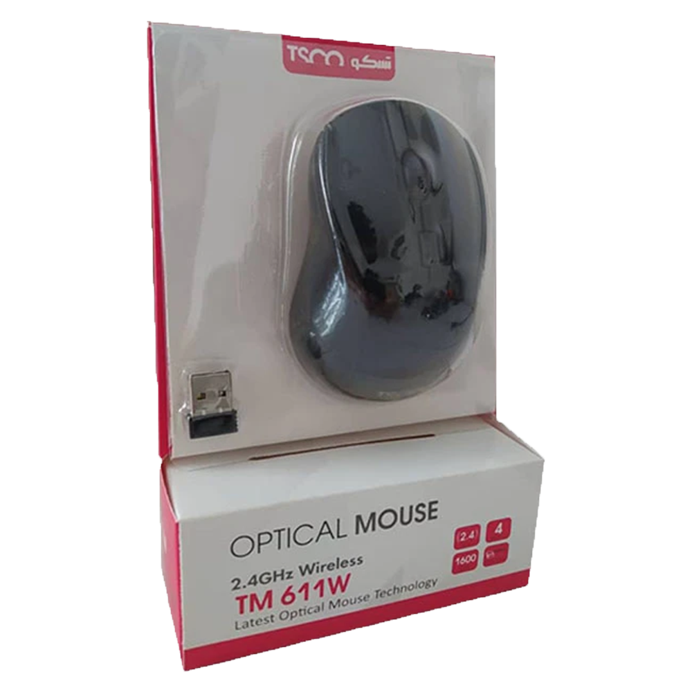 ماوس بی سیم تسکو مدل TM 611W - تصویر 3