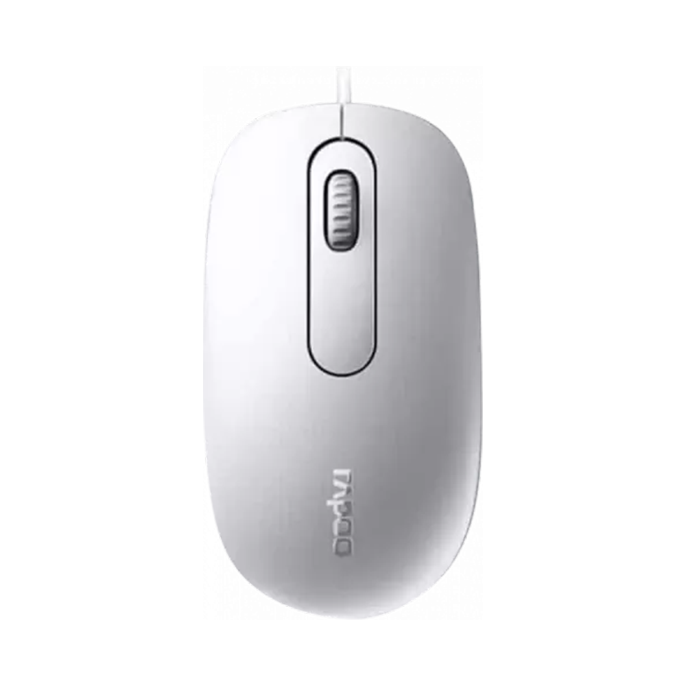 ماوس با سیم رپو مدل N200 White