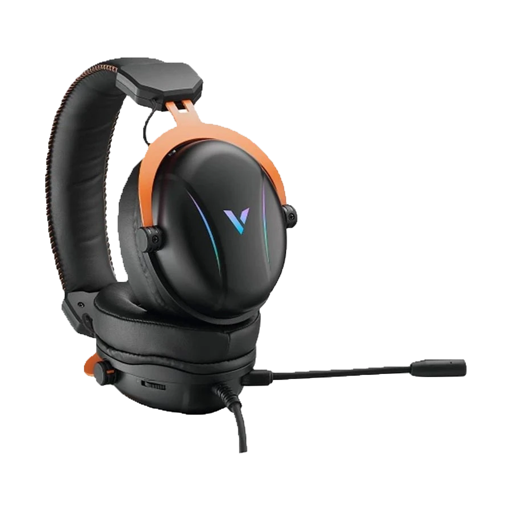 هدفون با سیم رپو مدل VH350S RGB - تصویر 2