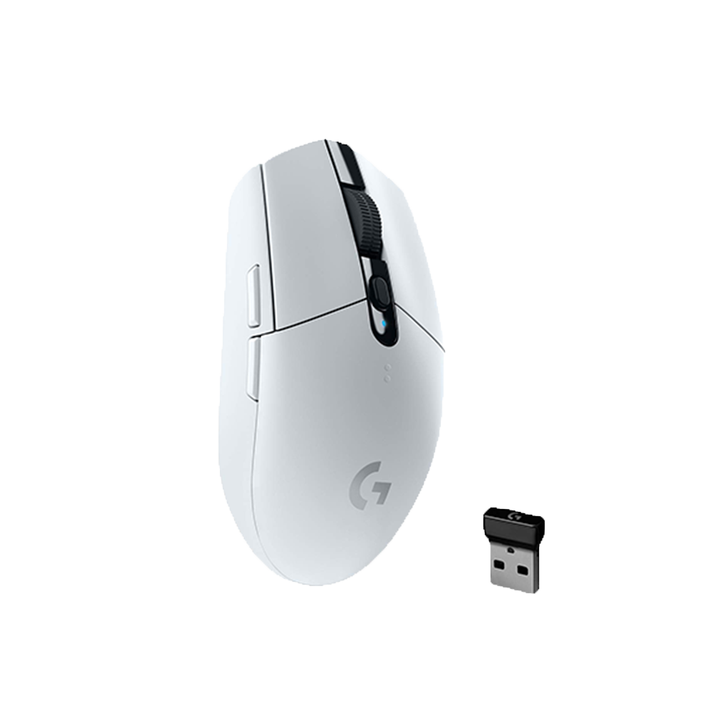 موس بی سیم لاجیتک مدل G304 LightSpeed White - تصویر 3