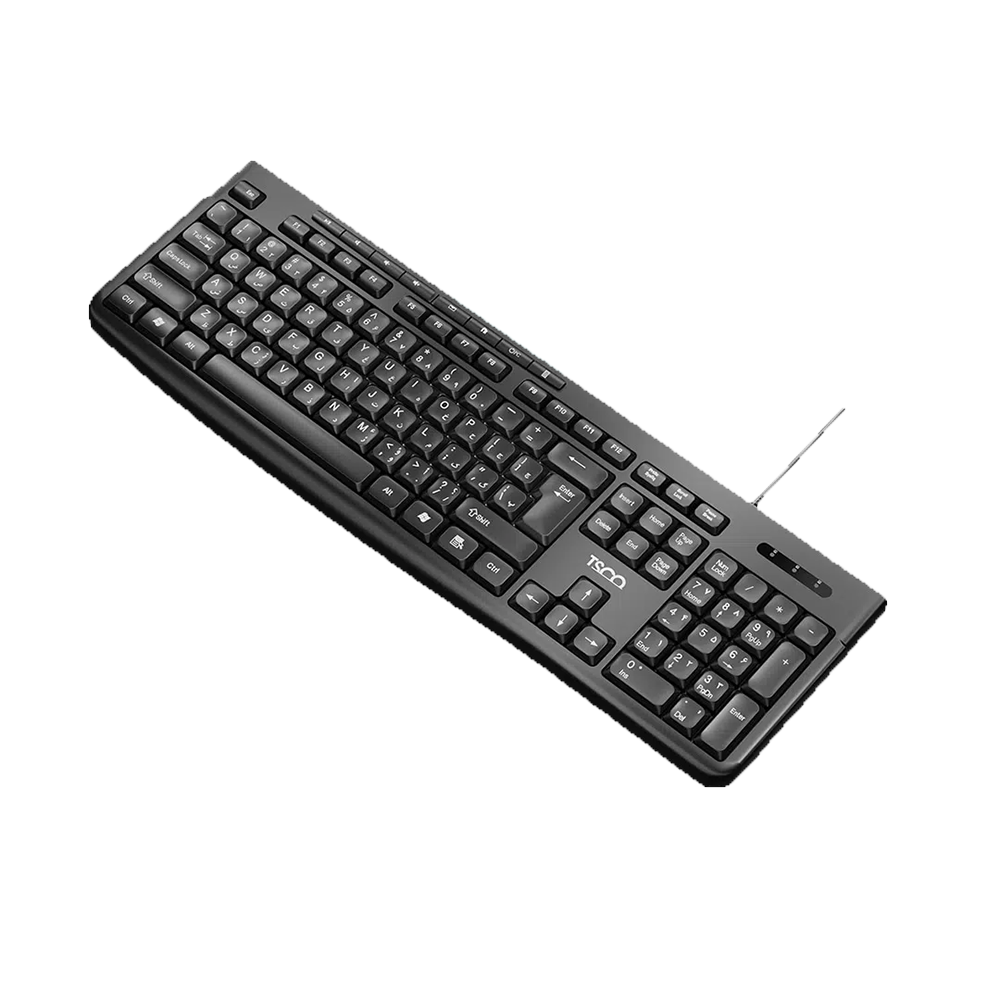 کیبورد با سیم تسکو مدل TK 8025 - تصویر 4