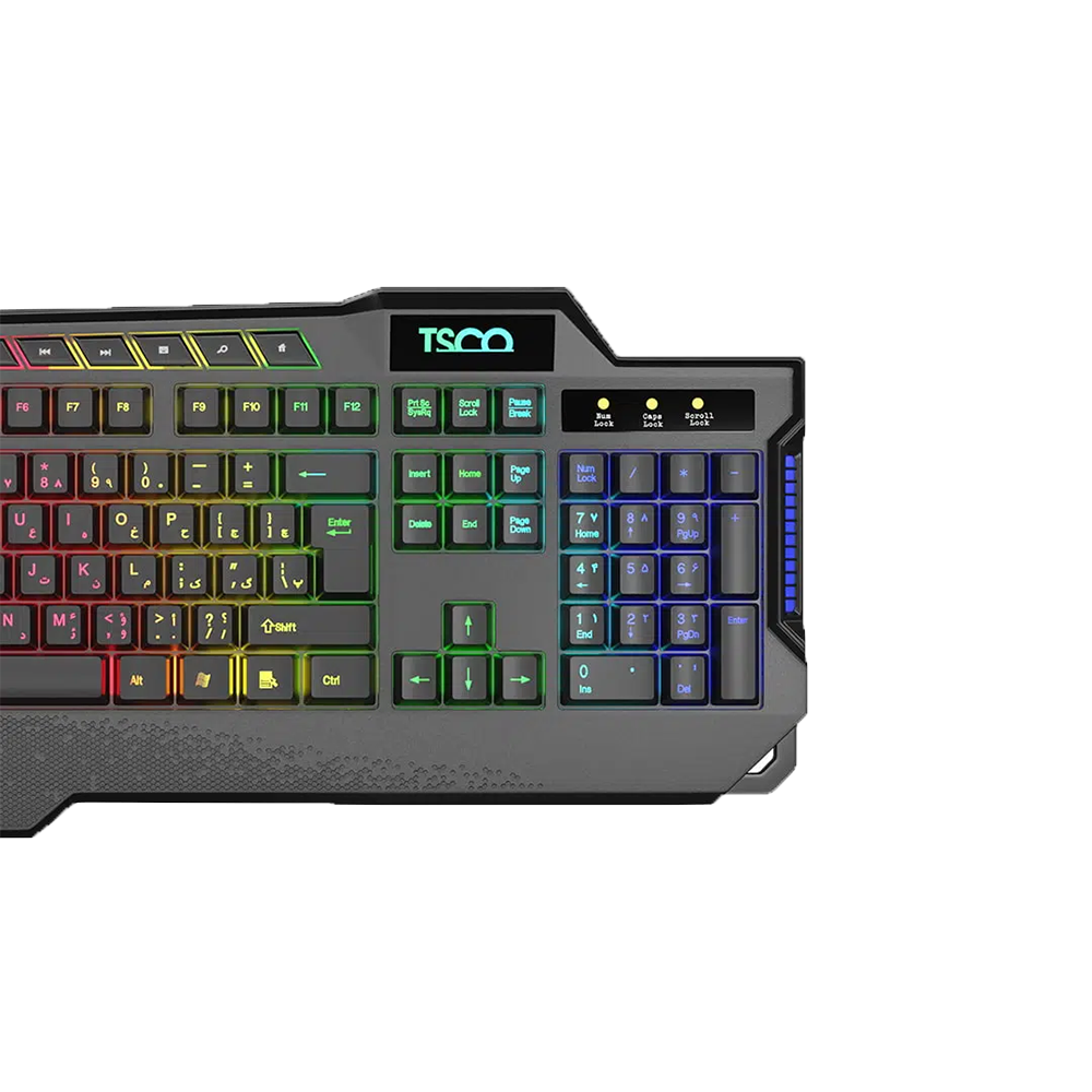کیبورد با سیم تسکو مدل TK 8088 GA - تصویر 2