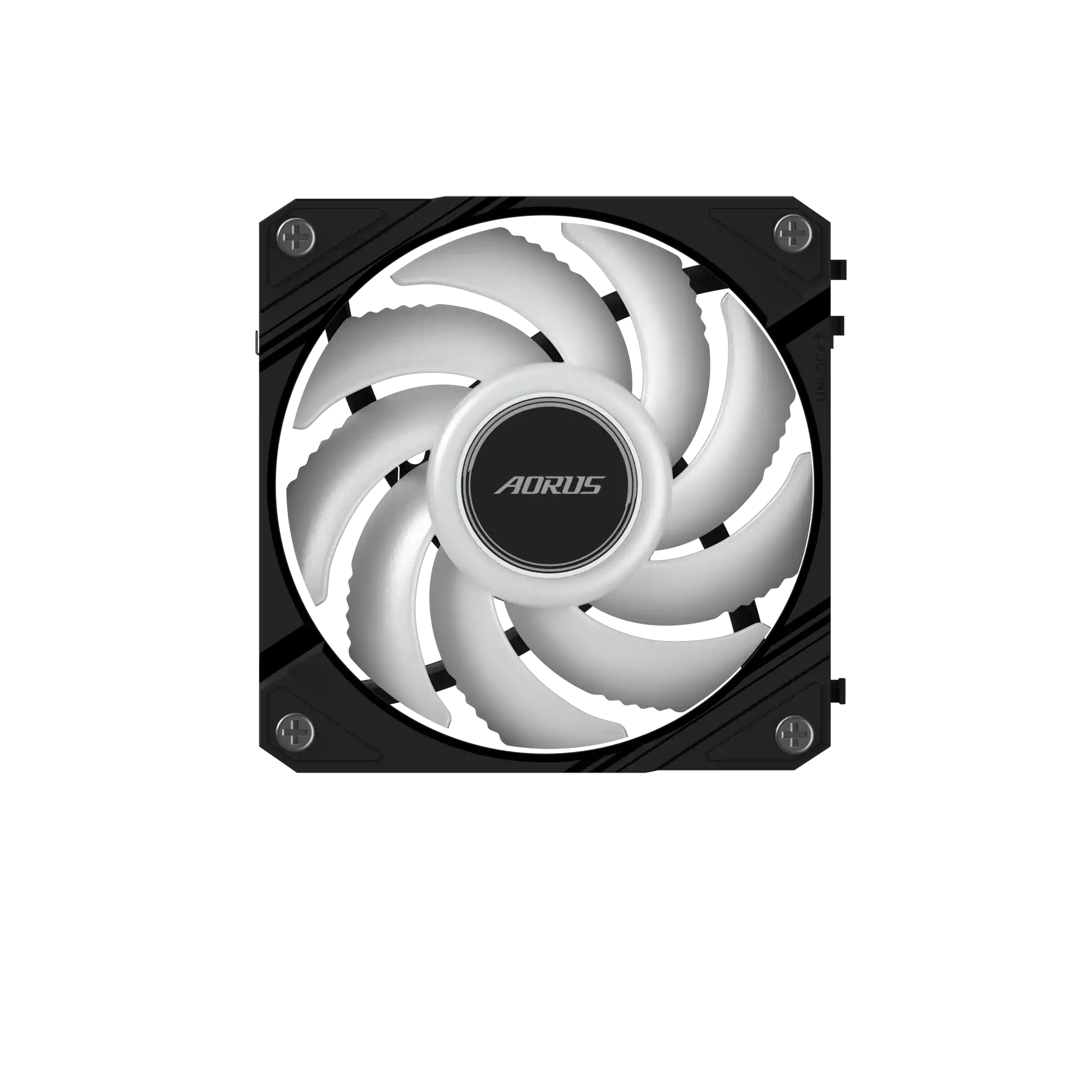 خنک کننده بادی گیگابایت مدل AORUS EZ CHAIN FAN 120 Black - تصویر 3