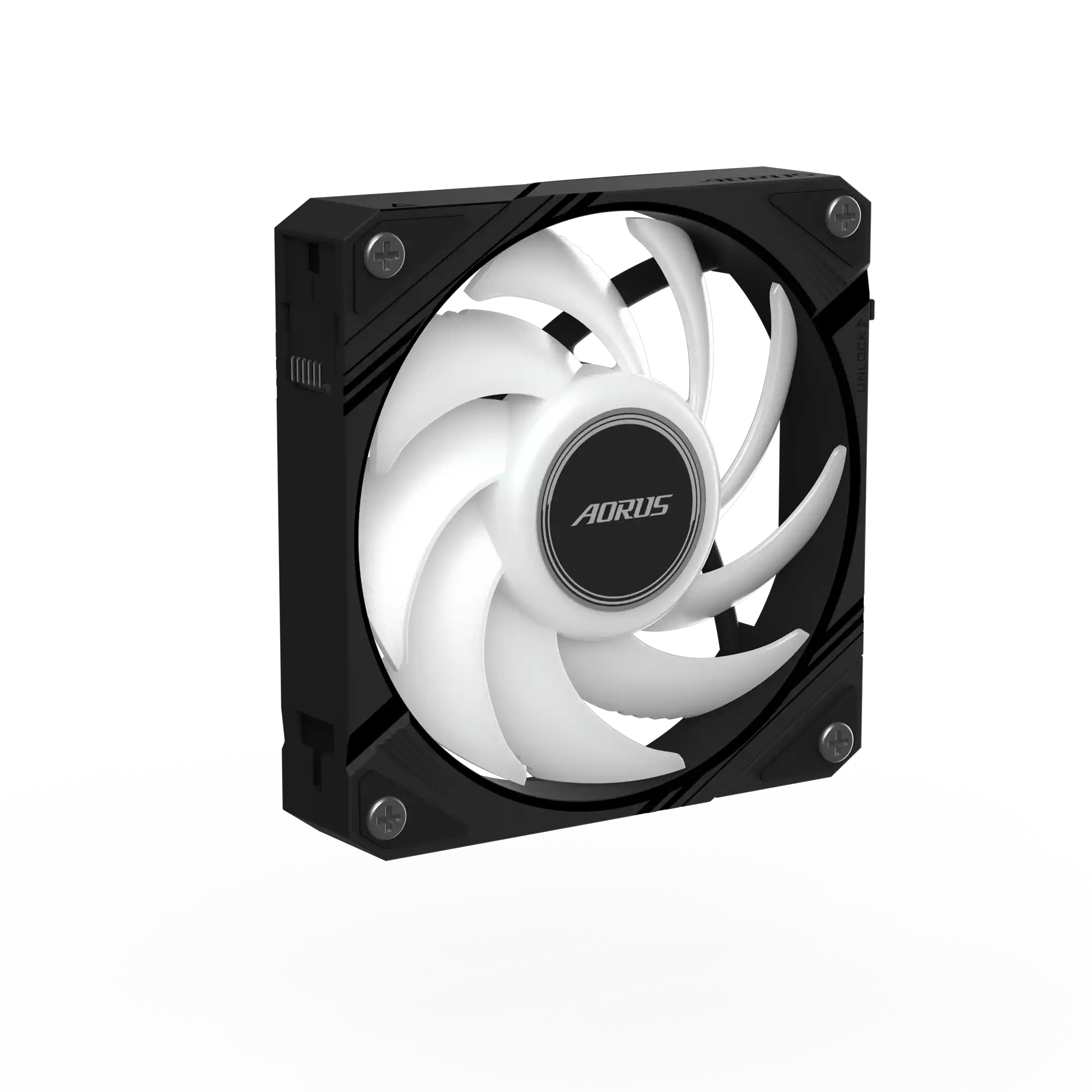 خنک کننده بادی گیگابایت مدل AORUS EZ CHAIN FAN 120 Black - تصویر 5