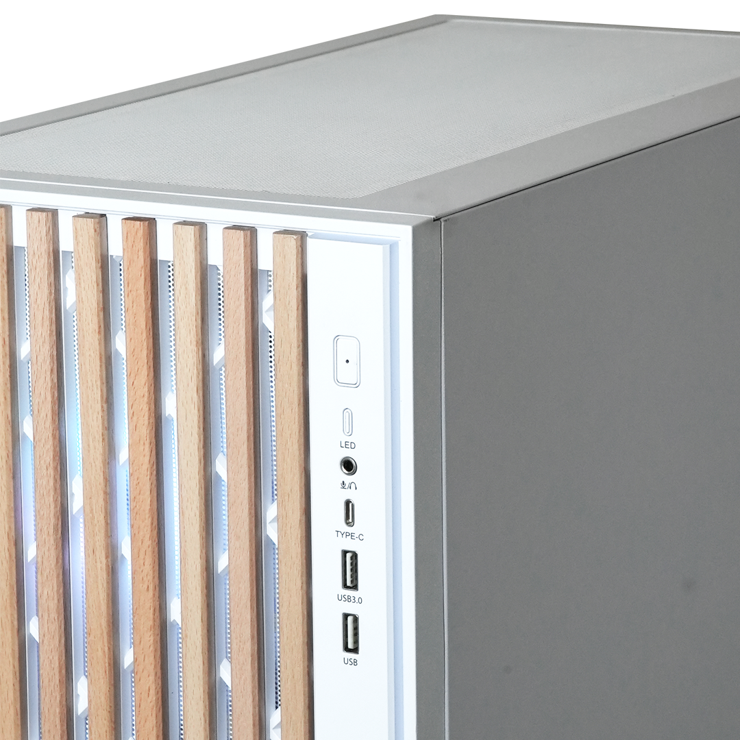 کیس گیمینگ تسکو مدل GC4512 VANIR White - تصویر 4
