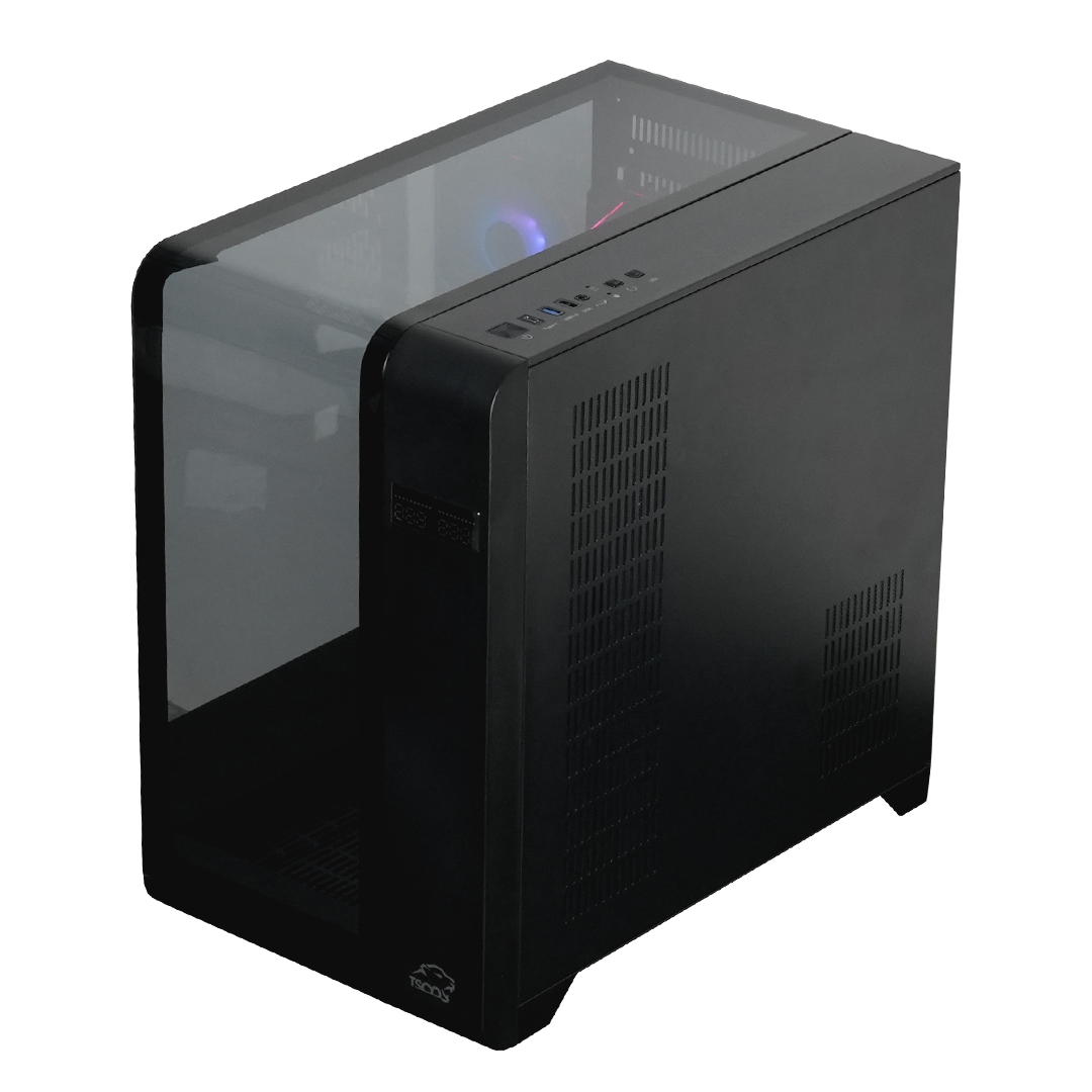 کیس گیمینگ تسکو مدل GC4515 Odin Black - تصویر 4