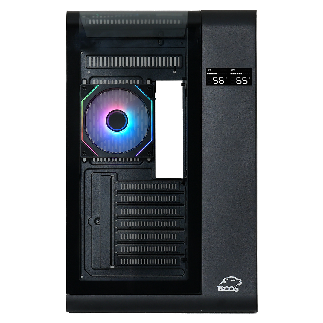 کیس گیمینگ تسکو مدل GC4515 Odin Black - تصویر 7