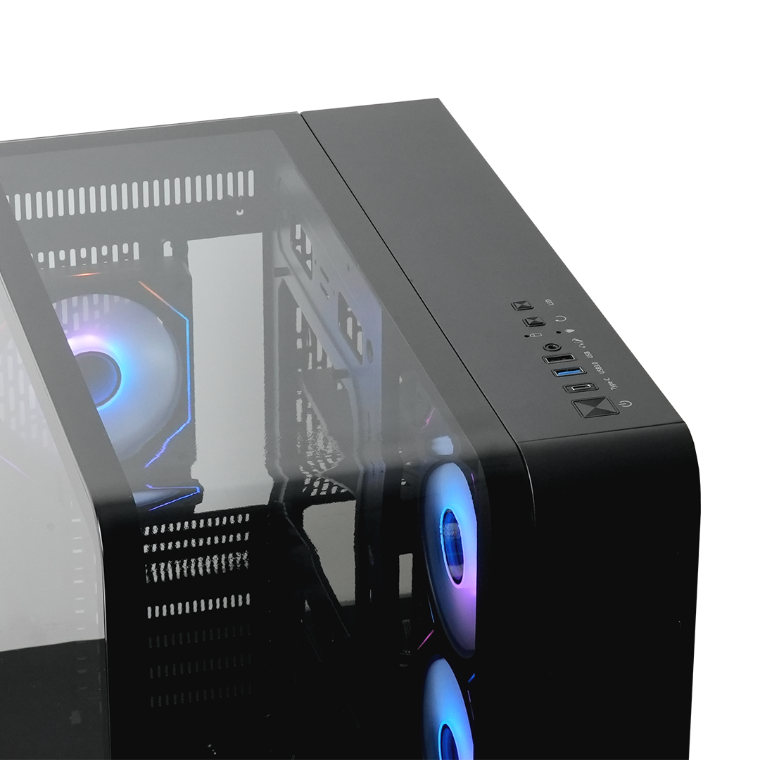 کیس گیمینگ تسکو مدل GC4515 Odin Black - تصویر 6