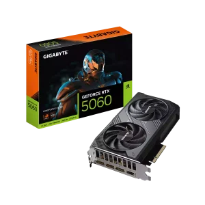 کارت گرافیک گیگابایت مدل GeForce RTX 5060 WINDFORCE OC 8G