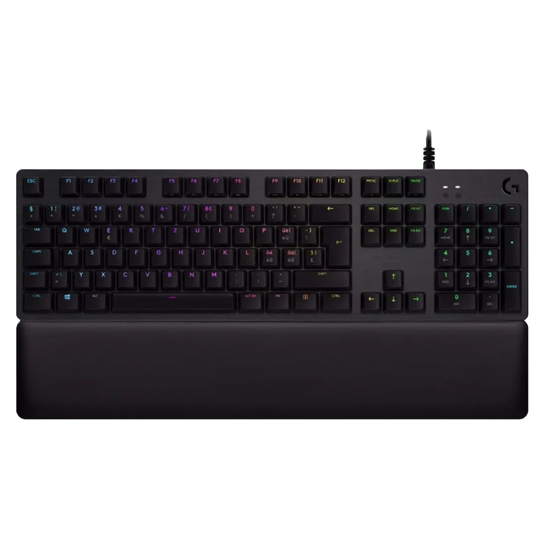 کیبورد باسیم لاجیتک مدل G513 Carbon GX Blue Clicky