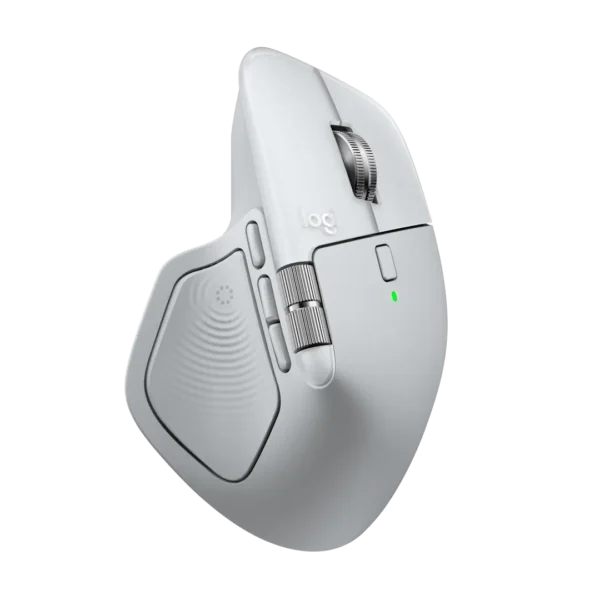 موس بی سیم لاجیتک مدل MX MASTER 4 Silent Grey - تصویر 3