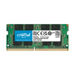 رم تک کاناله کروشیال مدل SODIMM ظرفیت 8 گیگابایت فرکانس 3200 مگاهرتز DDR4