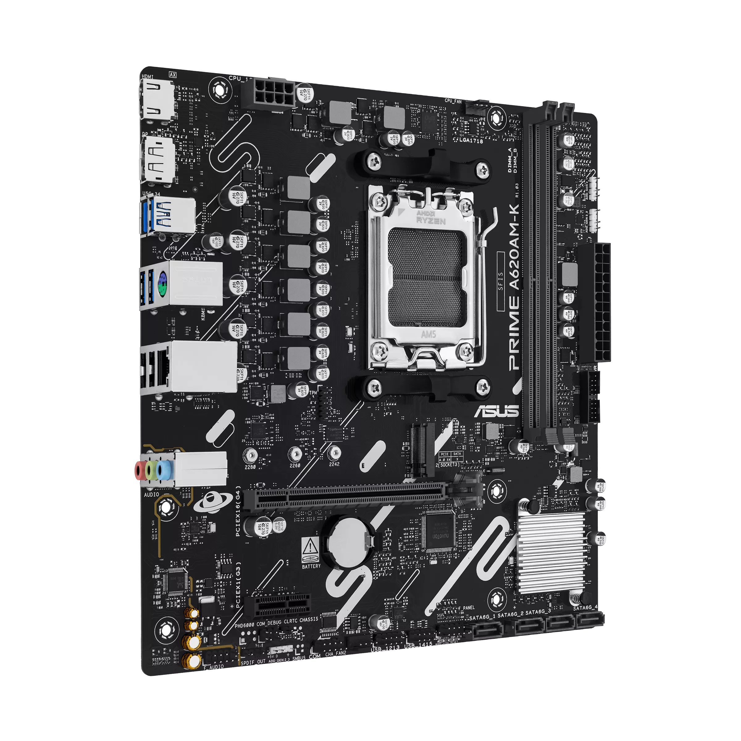 مادربرد ایسوس مدل PRIME A620AM-K DDR5 - تصویر 6