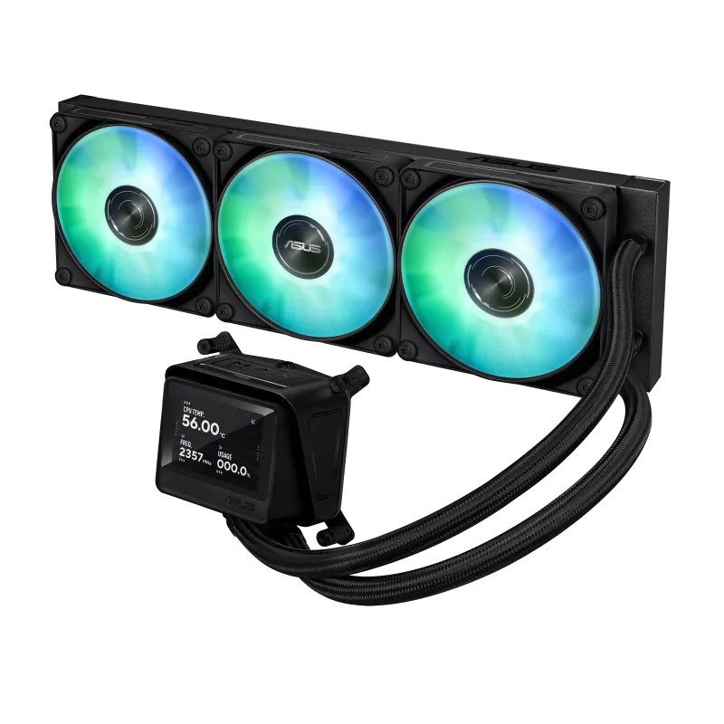 خنک کننده مایع پردازنده ایسوس مدل MAX Gaming LC 360 ARGB LCD - تصویر 9