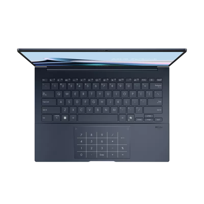لپ تاپ 14 اینچی ایسوس مدل Zenbook 14 UM3405GA Ryzen AI 9 465-16GB LPDDR5X-512GB SSD ARC TOUCH OLED - تصویر 4