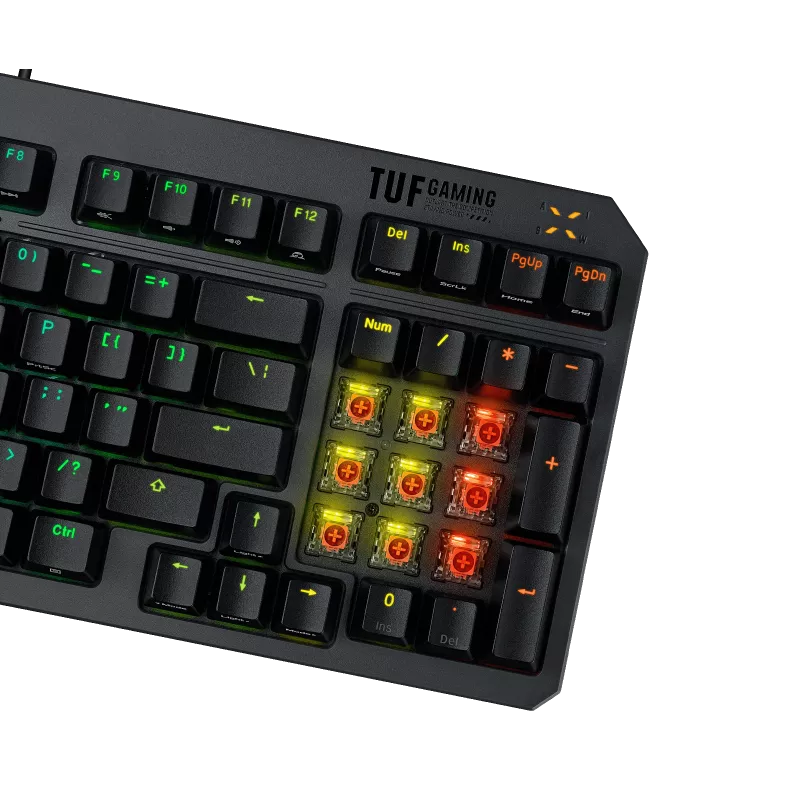 کیبورد با سیم گیمینگ ایسوس مدل TUF RA07 Gaming K3 Gen II - تصویر 2
