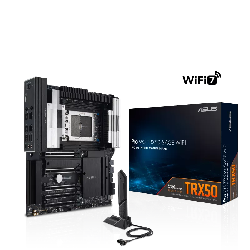 مادربرد ایسوس مدل Pro WS TRX50-SAGE WIFI DDR5