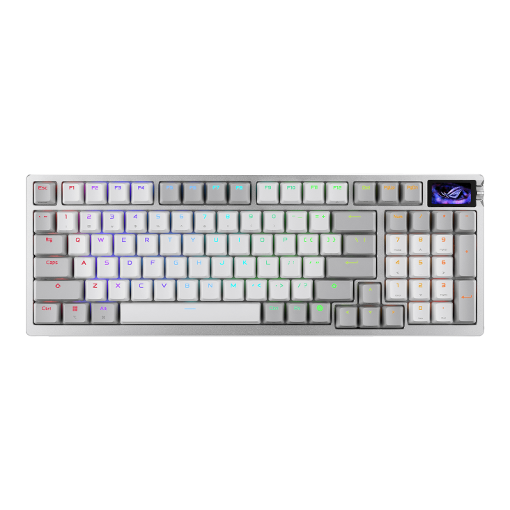 کیبورد بی سیم ایسوس مدل ROG M901 Azoth 96 HE White - تصویر 10