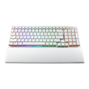 کیبورد بی سیم ایسوس مدل ROG X807 Strix Scope II 96 White