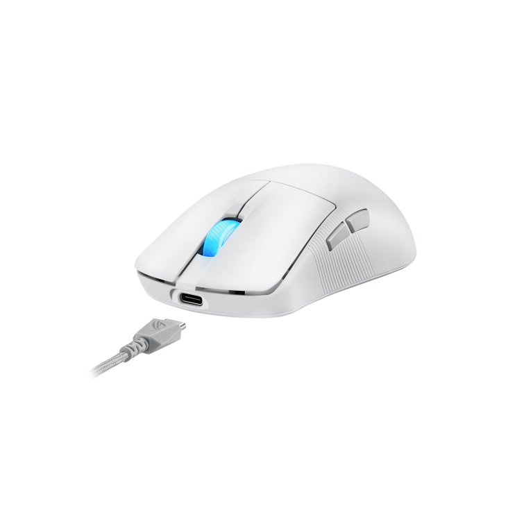 موس بی سیم ایسوس مدل ROG P716 Harpe Ace Mini White - تصویر 2