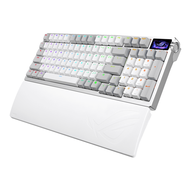 کیبورد بی سیم ایسوس مدل ROG M901 Azoth 96 HE White - تصویر 7