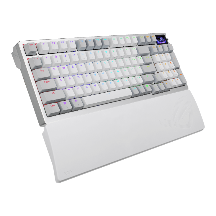 کیبورد بی سیم ایسوس مدل ROG M901 Azoth 96 HE White - تصویر 6