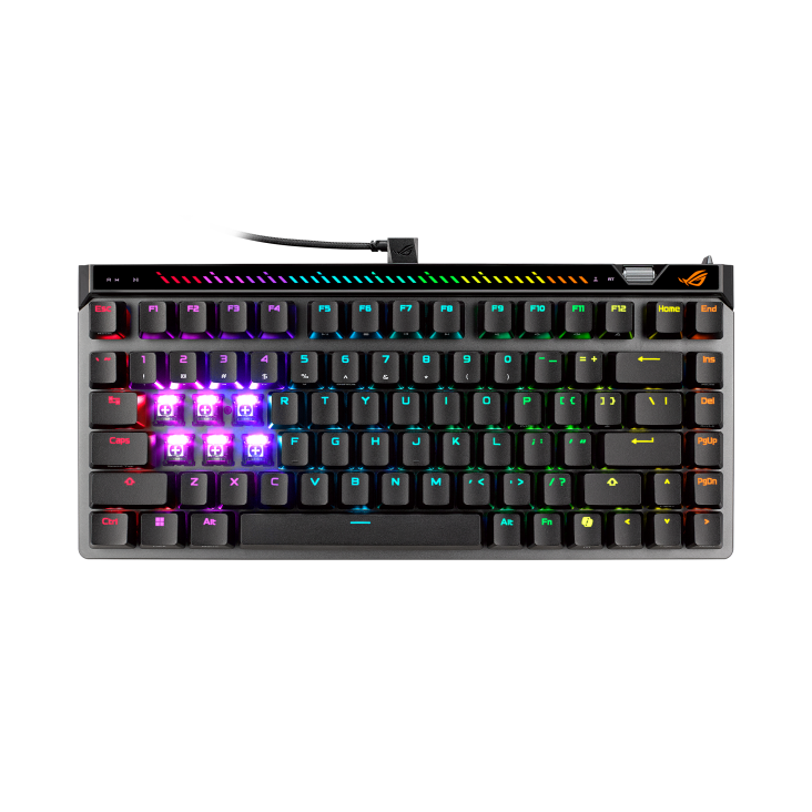کیبورد بی سیم ایسوس مدل ROG M705 Falchion Ace 75 HE Black - تصویر 2