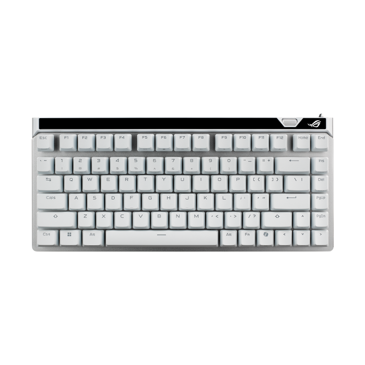 کیبورد بی سیم ایسوس مدل ROG M705 Falchion Ace 75 HE White - تصویر 10