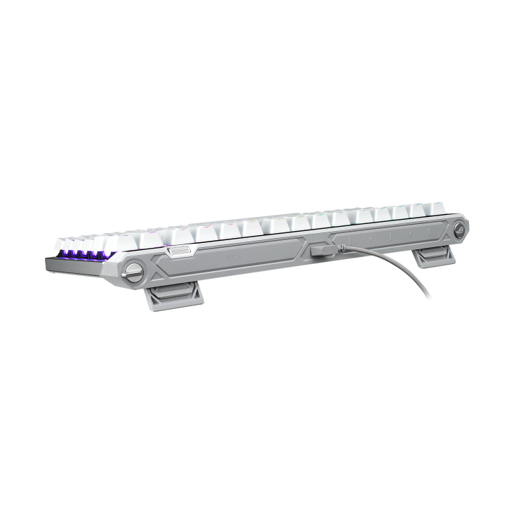 کیبورد بی سیم ایسوس مدل ROG M705 Falchion Ace 75 HE White - تصویر 4