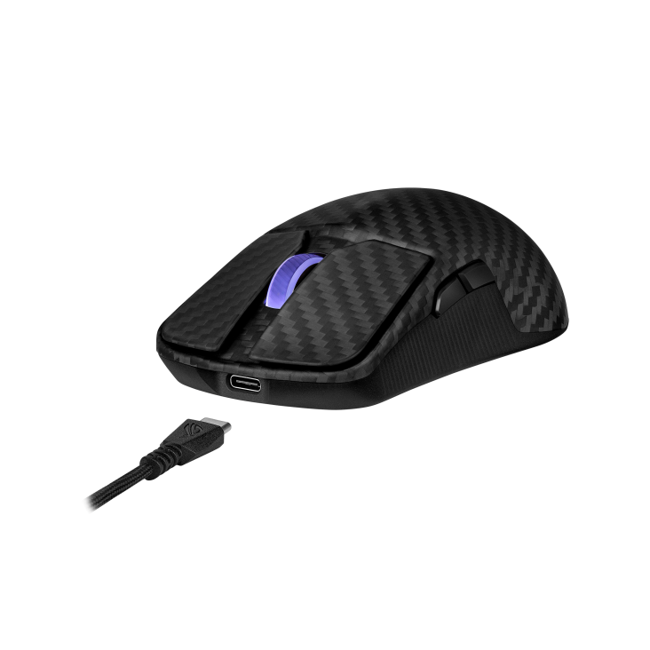 موس بی سیم ایسوس مدل ROG P718 Harpe Ace Extreme Black - تصویر 4