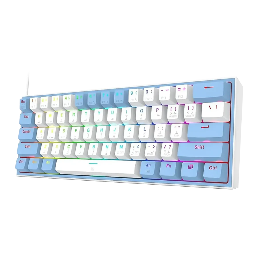 کیبورد با سیم ردراگون مدل Fizz K617 WB RGB - تصویر 3