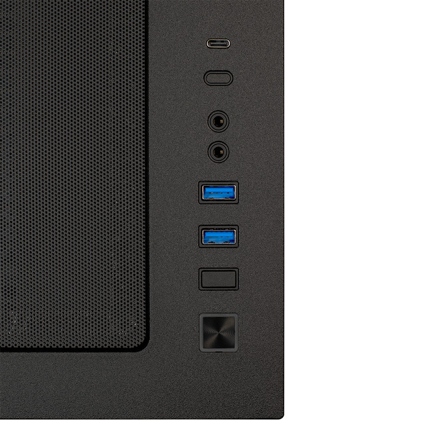 کیس گیمینگ اوست مدل GT AQ14 MB Black - تصویر 8